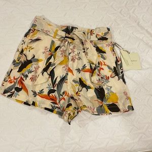 NWT Cynthia Rowley Linen Shorts